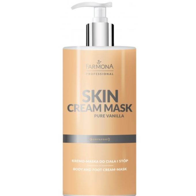 SKIN CREAM MASK - Pure Vanilla - Kremo-maska do ciała i stóp 500ml FARMONA